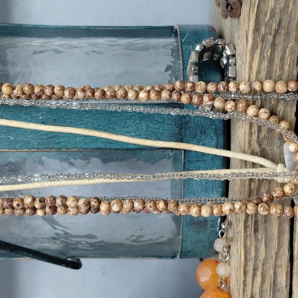 Earth Tone Beaded Jewelry Bundle - Picture 6 of 6